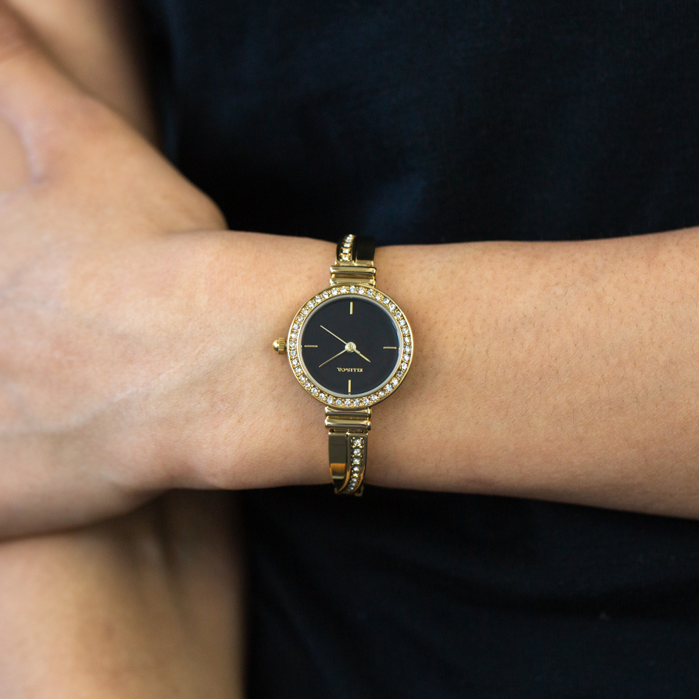Ellis & Co ' Erika' Gold Plated Women's Watch