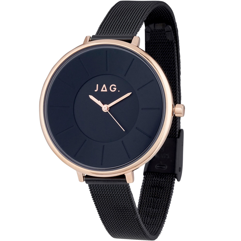 Jag J2362A Black and Rose Womans Watch
