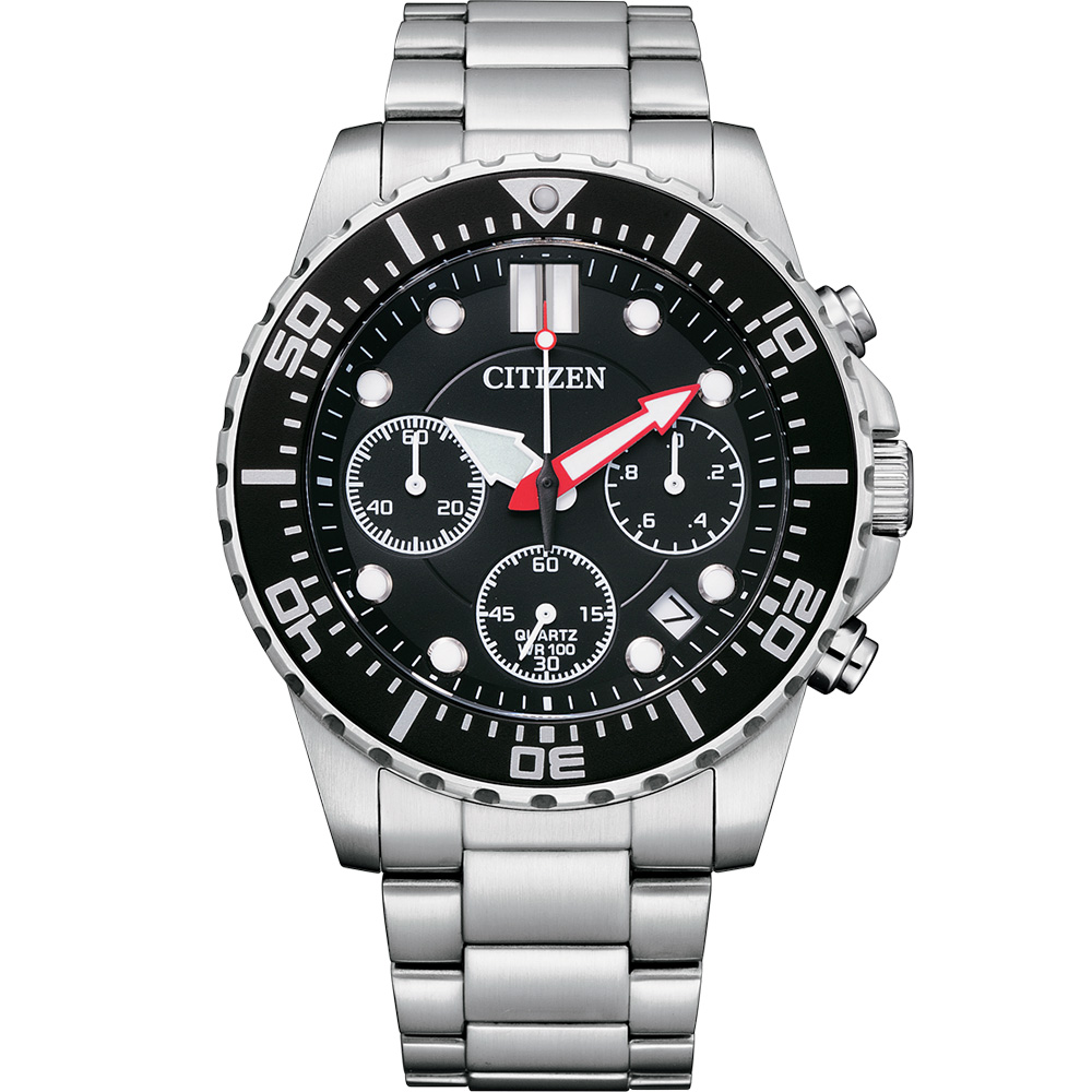 Citizen AI5000-84E Chronograph Stainless Steel Mens Watch