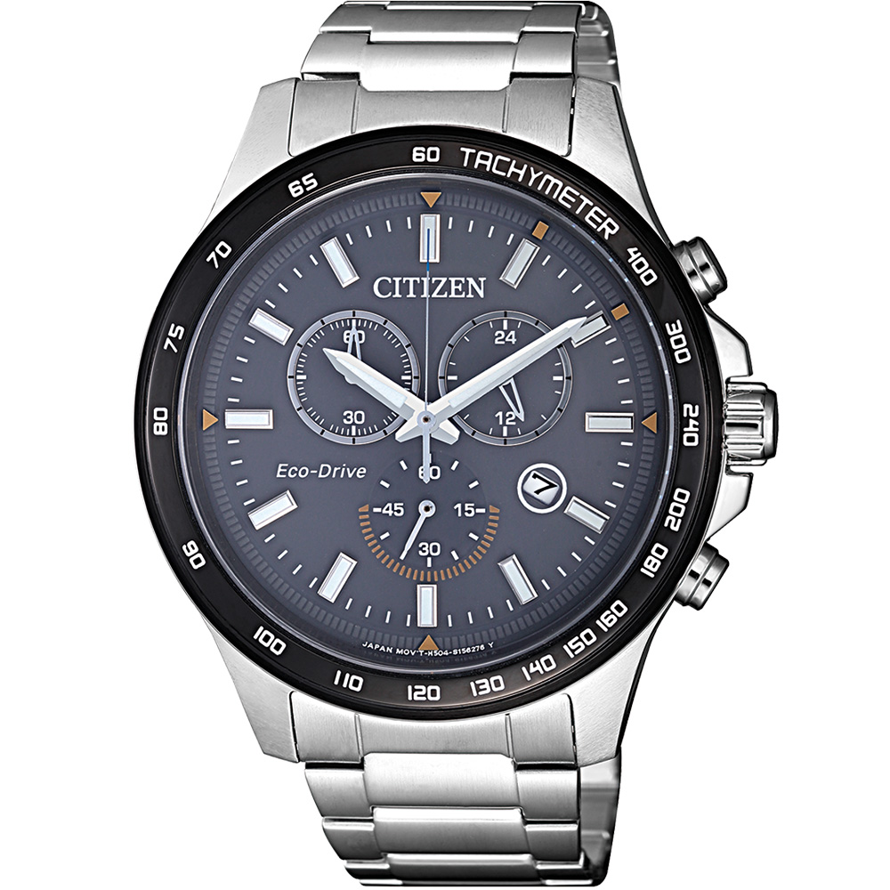 Citizen Eco Drive AT2424-82H Chronograph Stainless Stee
