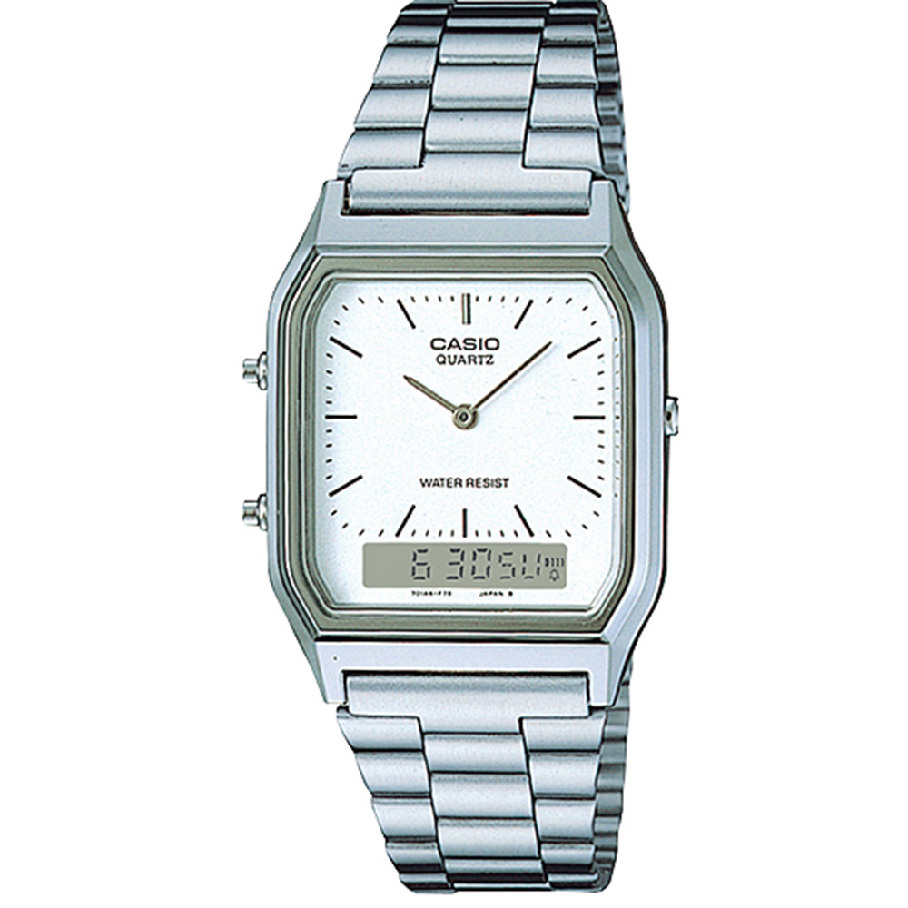 Casio AQ230A-7DS Analogue Digital Stainless Steel